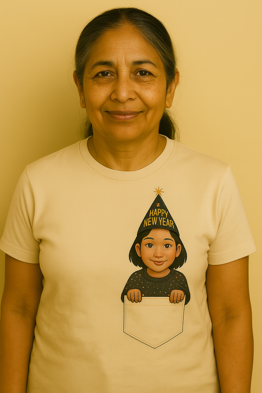 Classic Pocket Person Tee - New Year's
