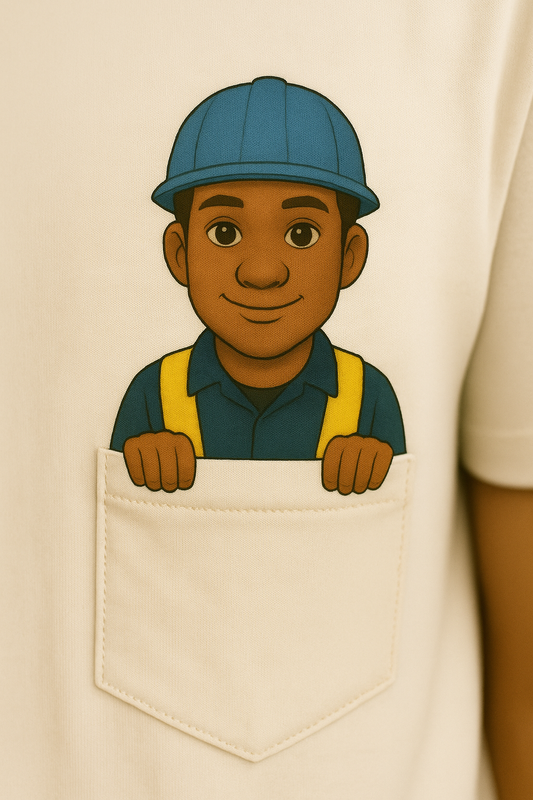 Classic Pocket Person Tee - Civil Engineer