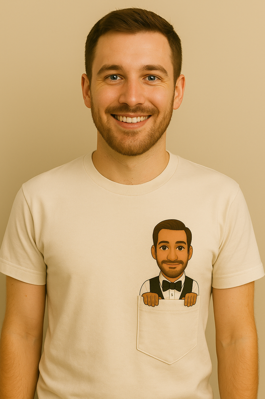 Classic Pocket Person Tee - The Waiter/Bartender