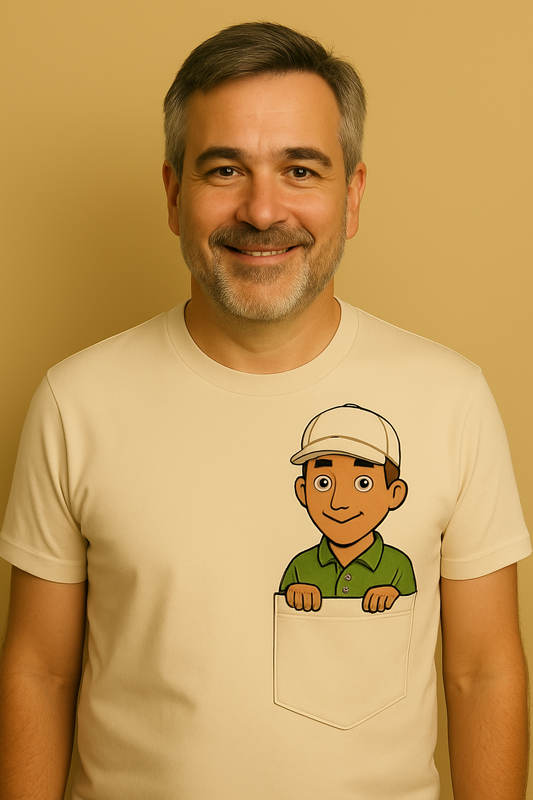 Classic Pocket Person Tee - Golf