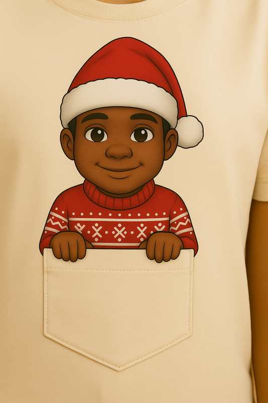 Classic Pocket Person Tee - Christmas