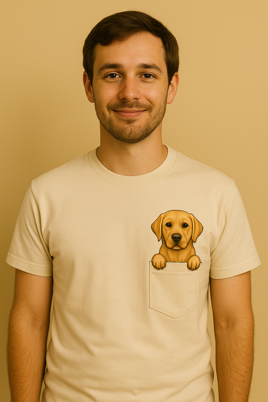 Classic Pocket Person Tee - Labrador Retriever