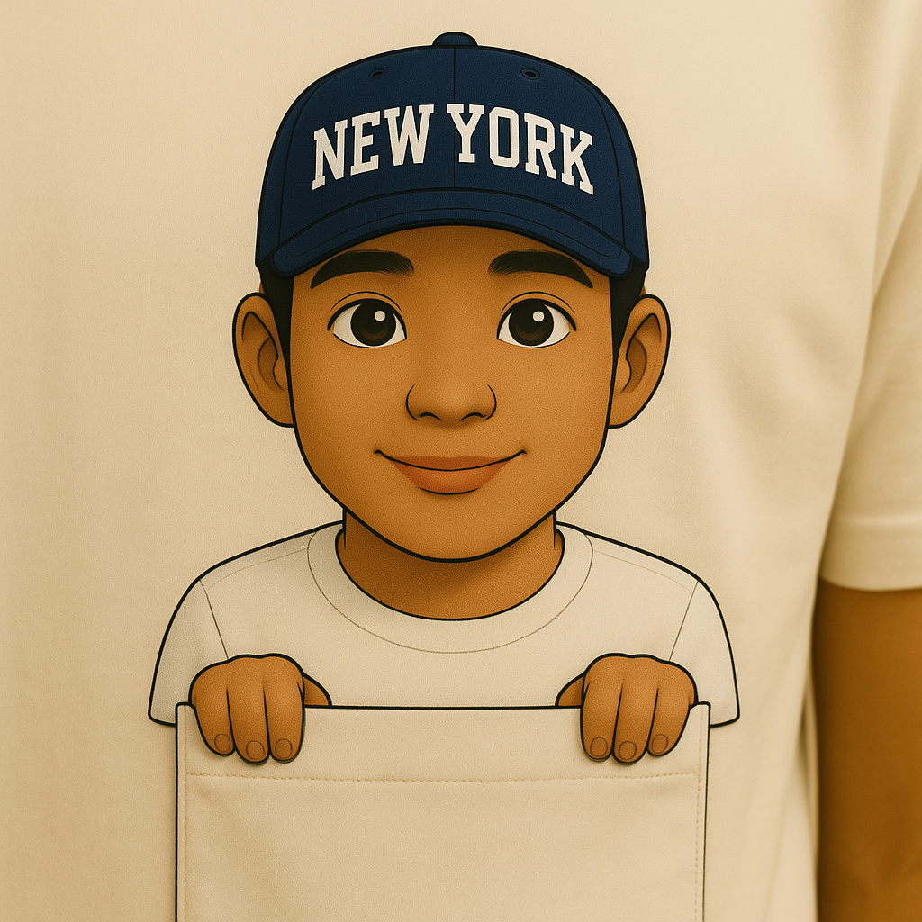 Classic Pocket Person Tee - New York