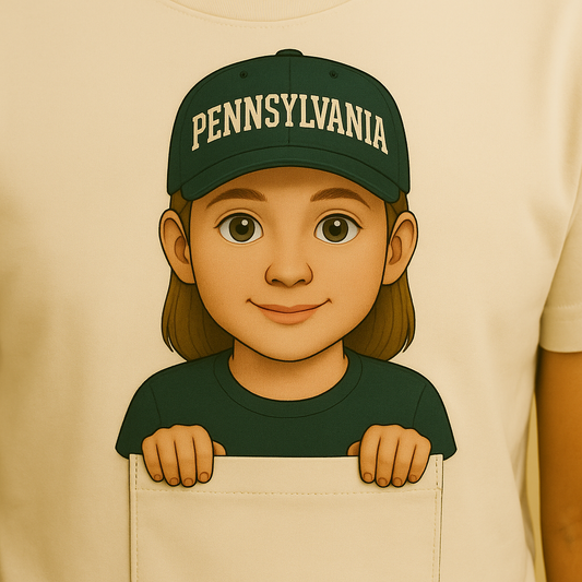 Classic Pocket Person Tee - Pennsylvania