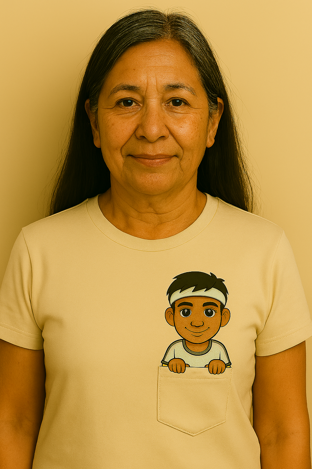 Classic Pocket Person Tee -  Tennis