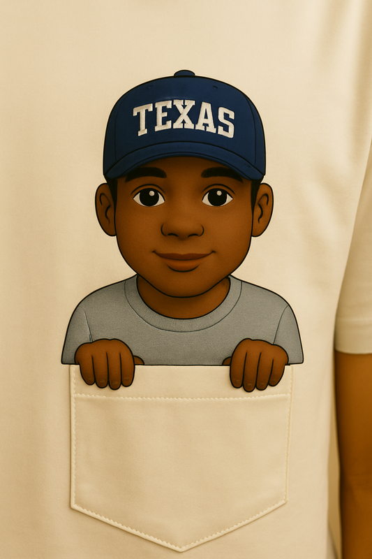 Classic Pocket Person Tee - Texas