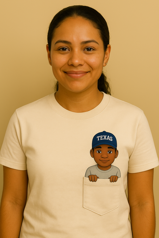 Classic Pocket Person Tee - Texas