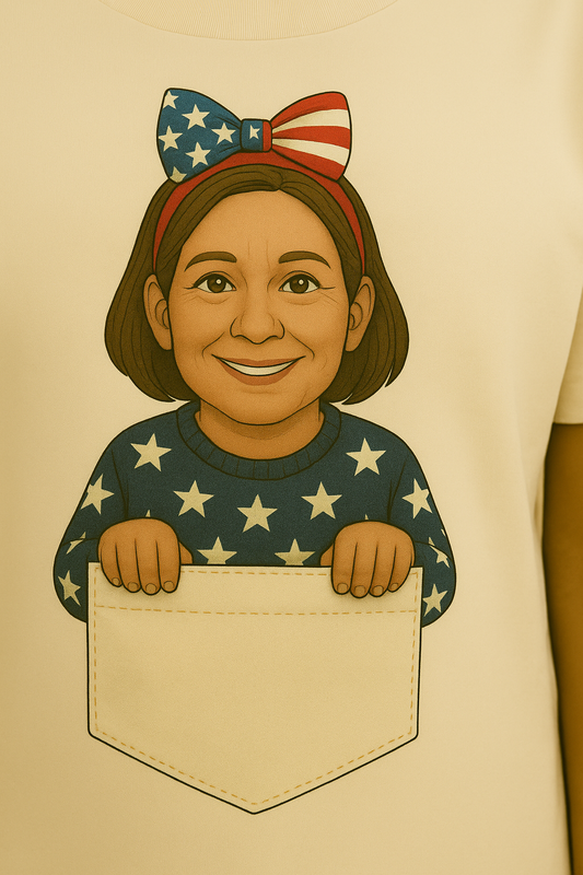 Classic Pocket Person Tee - Independence Day (4th of July)